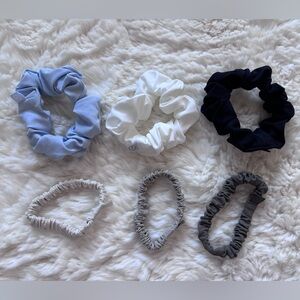 Lululemon Scrunchie Set of 6 - 3 Skinny, 3 Uplifting